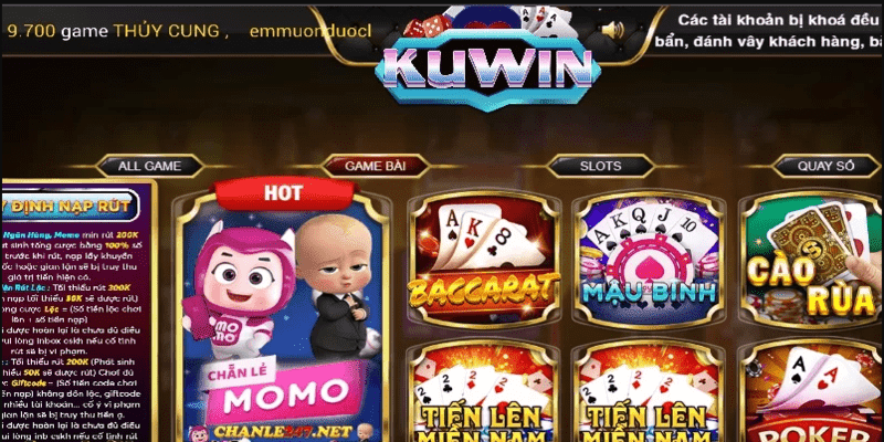 Việc nạp rút tiền trên app Kuwin được xử lý nhanh hơn rất nhiều